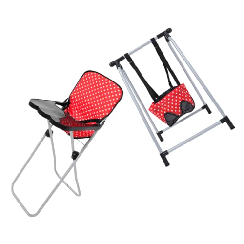 Vaguelly Niedliches 2-in-1-spielzubehör: Hochstuhl Und Schaukel Für Die Puppensammlung Und Fantasievolles Spielen Vaguelly Niedliches 2-in-1-spielzubehör: Hochstuhl Und Schaukel Für Die Puppensammlung Und Fantasievolles Spielen von Vaguelly