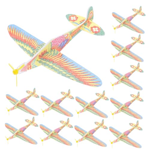 Vaguelly 20 STK Schaum-Flugzeug-Modell Ebene fliegend Drohne kindergeburtstags mitgebsel Handwurf Flugzeug Flugzeug Modellbau Schaumflugzeug werfen Flugzeuge für von Vaguelly