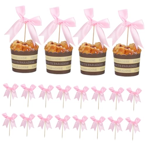 Vaguelly 20 Stück Bowknoten Cake Picks Niedliche Tortendeko für Hochzeit Geburtstagsfeiern Bowknoten für Desserts Vaguelly 20 Stück Bowknoten Cake Picks Niedliche Tortendeko für Hochzeit Geburtstagsfeiern Bowknoten für Desserts von Vaguelly