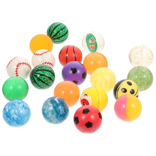 Vaguelly 20 Stück Bunte Sprungbälle Gummibälle für Flexibel und Tragbar für Spiele und Stressabbau für und Außenaktivitäten Vaguelly 20 Stück Bunte Sprungbälle Gummibälle für Flexibel und Tragbar für Spiele und Stressabbau für und Außenaktivitäten von Vaguelly