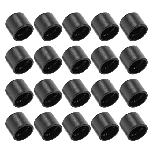 Vaguelly 20 Stück Fußballmaschinenkappe Kickertischabdeckung Ende tischkicker ersatzteile tischkicker zubehör Kappen für Kickermaschinen Kappen für Tischfußballmaschinen Plastik Black Vaguelly 20 Stück Fußballmaschinenkappe Kickertischabdeckung Ende tischkicker ersatzteile tischkicker zubehör Kappen für Kickermaschinen Kappen für Tischfußballmaschinen Plastik Black von Vaguelly