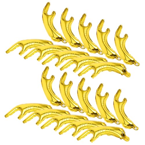 Vaguelly 20 Stück Goldene Rentier-horn Folienballons Einfache Befüllung Festliches Partydekor für Weihnachtspartys Kreative Tier-motiv Dekoration für Foto und Veranstaltung Vaguelly 20 Stück Goldene Rentier-horn Folienballons Einfache Befüllung Festliches Partydekor für Weihnachtspartys Kreative Tier-motiv Dekoration für Foto und Veranstaltung von Vaguelly