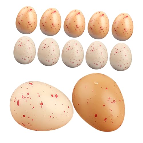 Vaguelly 20 Stück Künstliche Eier für Frühlings und Osterdekorationen Gesprenkelte Eier für Bastelprojekte und Tischdekoration Realistische Nachbildung mit Hochwertiger Verarbeitung Vaguelly 20 Stück Künstliche Eier für Frühlings und Osterdekorationen Gesprenkelte Eier für Bastelprojekte und Tischdekoration Realistische Nachbildung mit Hochwertiger Verarbeitung von Vaguelly