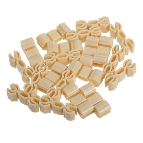 Vaguelly 20 Stück Kunststoff Schienenverbinder für Modelleisenbahnen Miniatur Gleis Clips Erweiterungszubehör für Kompatibel mit Holzeisenbahnen Vaguelly 20 Stück Kunststoff Schienenverbinder für Modelleisenbahnen Miniatur Gleis Clips Erweiterungszubehör für Kompatibel mit Holzeisenbahnen von Vaguelly