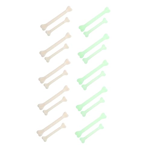Vaguelly 20 Stück Leuchtende Knochen Skelett-Halloween-Dekorationen Halloween-Schädeldekoration Halloween Halloween assecoires Plastikknochen Halloween-Party-Requisiten Vaguelly 20 Stück Leuchtende Knochen Skelett-Halloween-Dekorationen Halloween-Schädeldekoration Halloween Halloween assecoires Plastikknochen Halloween-Party-Requisiten von Vaguelly