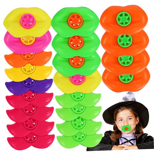 Vaguelly 20 Stück Lustiges Pfeifen-Bart-Lippen-Pfeifen- für Party Taschen toys Lustige Lippenpfeifen pfeifendes Kinderpfeife Plastik Vaguelly 20 Stück Lustiges Pfeifen-Bart-Lippen-Pfeifen- für Party Taschen toys Lustige Lippenpfeifen pfeifendes Kinderpfeife Plastik von Vaguelly