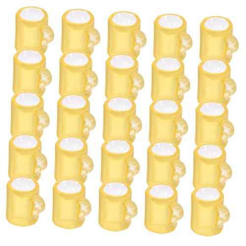 Vaguelly 20 Stück Mini-Bierkrug Miniatur-küchendekoration Für Lebensmittel Miniatur-bastelzubehör Miniatur-bierbecher Mini-puppenhaus-zubehör Dollhouse Accessoires Mini Gelb Harz Vaguelly 20 Stück Mini-Bierkrug Miniatur-küchendekoration Für Lebensmittel Miniatur-bastelzubehör Miniatur-bierbecher Mini-puppenhaus-zubehör Dollhouse Accessoires Mini Gelb Harz von Vaguelly
