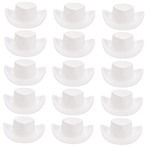 Vaguelly 20 Stück Mini Cowboyhüte Cowboyhüte Für Herren Bucket Hats Mini Chapeau Mini Hüte Zum Basteln Mini Cowboyhut In Weiß Cowboyhut Flaschenaufsatz Mini Kunststoff Vaguelly 20 Stück Mini Cowboyhüte Cowboyhüte Für Herren Bucket Hats Mini Chapeau Mini Hüte Zum Basteln Mini Cowboyhut In Weiß Cowboyhut Flaschenaufsatz Mini Kunststoff von Vaguelly