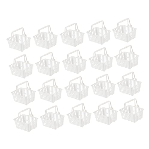 Vaguelly 20 Stück Mini Einkaufsbasket für Teiliges Mini Einkaufskorb für Kaufladen und Rollenspiele für Mädchen und Jungen Ab Jahren Realistische Gestaltung und Vielseitige Nutzung Vaguelly 20 Stück Mini Einkaufsbasket für Teiliges Mini Einkaufskorb für Kaufladen und Rollenspiele für Mädchen und Jungen Ab Jahren Realistische Gestaltung und Vielseitige Nutzung von Vaguelly