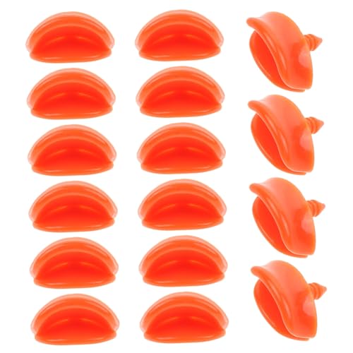 Vaguelly 20 Stück Mini Ente Mund Deko Cosplay Requisiten aus Tierfiguren für Bastelprojekte Duck Mouth Zubehör für DIY Dekorationen von Vaguelly
