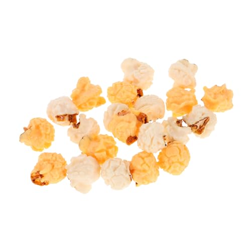 Vaguelly 20 Stück Mini Fake Popcorn Figuren Teiliges für Kreative Dekorationen Realistische für Partys Heimdekoration und Besondere Anlässe von Vaguelly