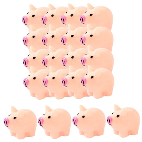 Vaguelly 20 Stück Mini Schwein Figuren aus Harz Niedliche Schweinchen Dekoration für Garten Terrasse und Puppenhaus Detailreiche Tierornamente für Zuhause und Außenbereich Vaguelly 20 Stück Mini Schwein Figuren aus Harz Niedliche Schweinchen Dekoration für Garten Terrasse und Puppenhaus Detailreiche Tierornamente für Zuhause und Außenbereich von Vaguelly