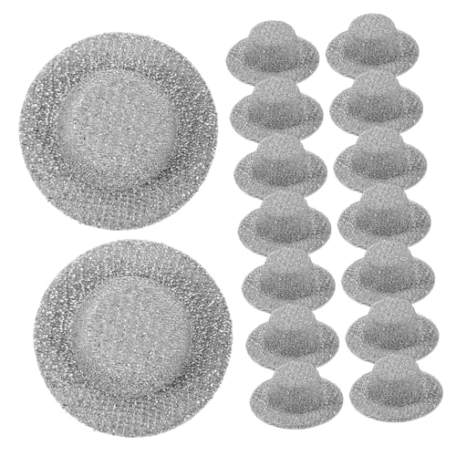 Vaguelly 20 Stück Mini-jazzhut Puppenstrohhüte Weihnachtsparty-minihut Verrückter Hut DIY-hüte Paillettenhut Puppen Mini-cowboyhüte Zylinder Aus DIY-Material Feiner Farbiger Stoff Silver von Vaguelly