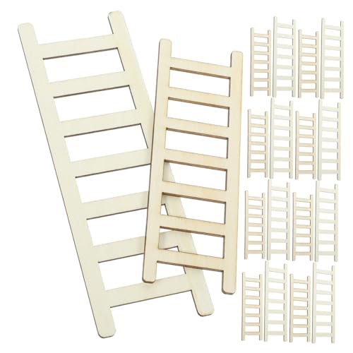 Vaguelly 20 Stück Mini treppe House Decoration holzmöbel Miniaturmodellzubehör Hausdekoration holzspielzeug Zubehör für Mikrolandschaften Leiter Miniaturszenenmodelle Miniaturen zum Basteln Vaguelly 20 Stück Mini treppe House Decoration holzmöbel Miniaturmodellzubehör Hausdekoration holzspielzeug Zubehör für Mikrolandschaften Leiter Miniaturszenenmodelle Miniaturen zum Basteln von Vaguelly