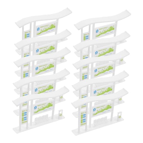 Vaguelly 20 Stück Miniatur Bahnhofsmodell aus Langlebigem Kunststoff Flexibel Integrierbar Vielseitig Kompatibel Kompakte für Puppenhäuser und Städtische Landschaften Dekorativ und Vaguelly 20 Stück Miniatur Bahnhofsmodell aus Langlebigem Kunststoff Flexibel Integrierbar Vielseitig Kompatibel Kompakte für Puppenhäuser und Städtische Landschaften Dekorativ und von Vaguelly