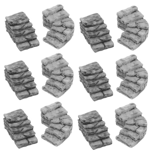 Vaguelly 20 Stück Miniatur Treppenhaus Modell Puppenhaus Stufen Winzige Treppendekoration Puppenhaus Treppe Mini Treppenstufen Setzstufe Vaguelly 20 Stück Miniatur Treppenhaus Modell Puppenhaus Stufen Winzige Treppendekoration Puppenhaus Treppe Mini Treppenstufen Setzstufe von Vaguelly