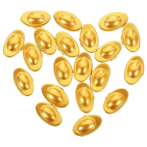 Vaguelly 20 Stück Miniaturbarrenornamente für den einzug glucksbringer Geburtstags Dekorative Wirkung Szene realistisch goldene Bargotdekoration Mini- -Dekore Harz Vaguelly 20 Stück Miniaturbarrenornamente für den einzug glucksbringer Geburtstags Dekorative Wirkung Szene realistisch goldene Bargotdekoration Mini- -Dekore Harz von Vaguelly