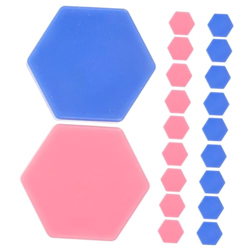 Vaguelly 20 Stück Schachfiguren aus Kunststoff Große Spielsteine Blau für Brettspiele Kreative Lernspiele und Spaß für Ganze Familie Vaguelly 20 Stück Schachfiguren aus Kunststoff Große Spielsteine Blau für Brettspiele Kreative Lernspiele und Spaß für Ganze Familie von Vaguelly