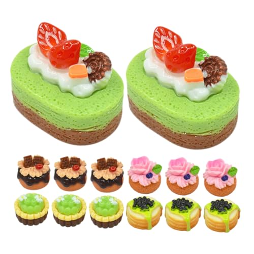 Vaguelly 20 Stück Teiliges Dessert für Puppenhaus Realistische Modelle zur Dekoration Miniaturen für Kreative DIY Projekte und Puppenhaus Zubehör Vaguelly 20 Stück Teiliges Dessert für Puppenhaus Realistische Modelle zur Dekoration Miniaturen für Kreative DIY Projekte und Puppenhaus Zubehör von Vaguelly