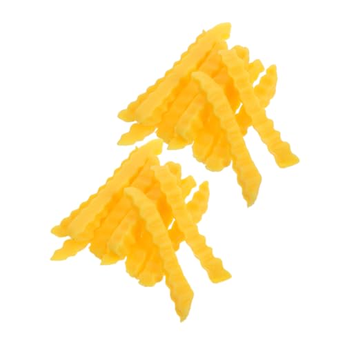 Vaguelly 20 Stück Teiliges Künstliche Pommes Frites mit Realistische Tischdekoration und Foto Requisiten Vielseitige Modelle für Küchen und Partyarrangements Vaguelly 20 Stück Teiliges Künstliche Pommes Frites mit Realistische Tischdekoration und Foto Requisiten Vielseitige Modelle für Küchen und Partyarrangements von Vaguelly
