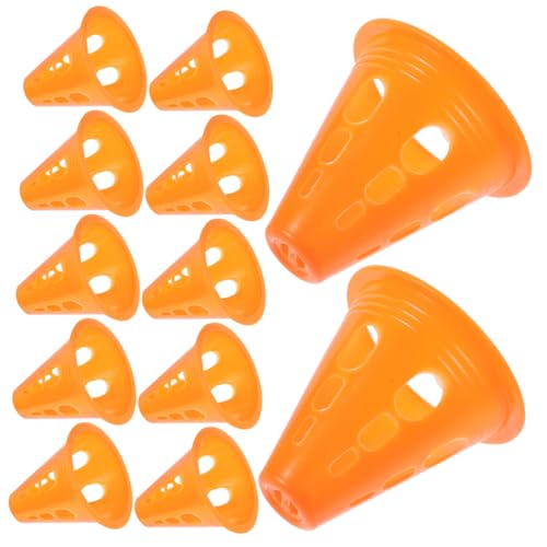 Vaguelly 20 Stück Teiliges Roller Skating Marker Cones aus Kunststoff Stapelbare Farbige für Skate Training und Agilitätsübungen für und Außenbereiche Vaguelly 20 Stück Teiliges Roller Skating Marker Cones aus Kunststoff Stapelbare Farbige für Skate Training und Agilitätsübungen für und Außenbereiche von Vaguelly