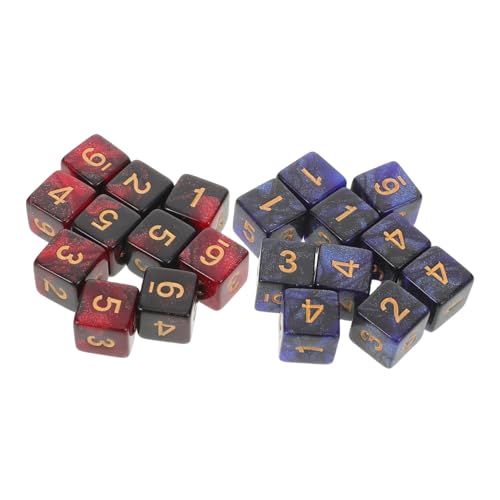 Vaguelly 20 Stück Teiliges Würfel Sechseitige Mehrfarbige Acryl Würfel mit Glitzereffekt Robustes Spielwürfel für Brettspiele Rollenspiele Party Lernspiele Langlebig und Vielseitig Vaguelly 20 Stück Teiliges Würfel Sechseitige Mehrfarbige Acryl Würfel mit Glitzereffekt Robustes Spielwürfel für Brettspiele Rollenspiele Party Lernspiele Langlebig und Vielseitig von Vaguelly