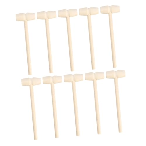Vaguelly 20 Stück hölzerner Hammer Schlägel Jungs sensorisches Babyspielzeug Mini-Hammer klein Hammer Holzspielzeug Schlagspielzeug für Bambus Vaguelly 20 Stück hölzerner Hammer Schlägel Jungs sensorisches Babyspielzeug Mini-Hammer klein Hammer Holzspielzeug Schlagspielzeug für Bambus von Vaguelly
