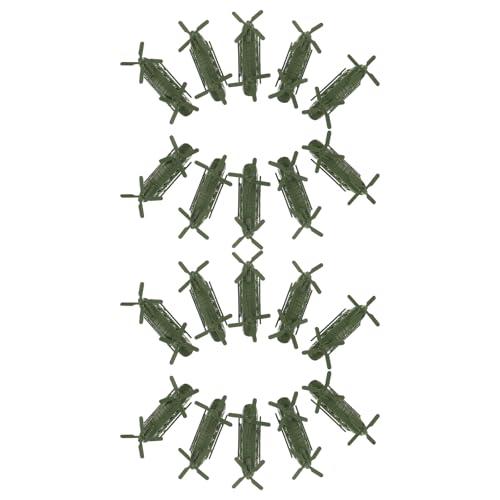 Vaguelly 20-teiliger Spielzeughubschrauber: Armeeflugzeug für Kinder, Jungen und Mädchen – Aircraft United Militärhubschrauber-Modell für die Dekoration des Kinderzimmers zu Hause Vaguelly 20-teiliger Spielzeughubschrauber: Armeeflugzeug für Kinder, Jungen und Mädchen – Aircraft United Militärhubschrauber-Modell für die Dekoration des Kinderzimmers zu Hause von Vaguelly