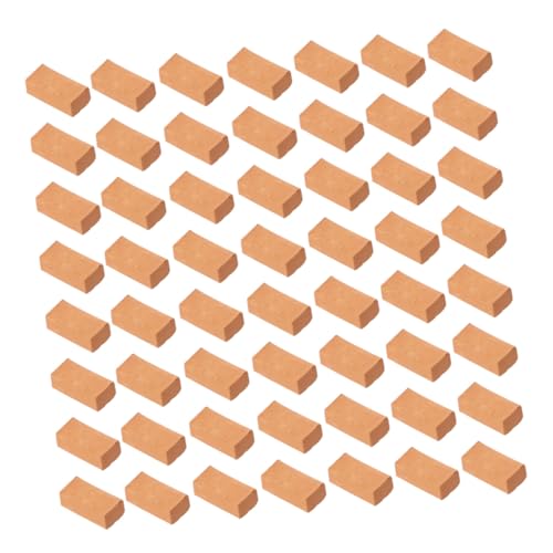 Vaguelly 200 STK Mini-Steine bastelideen bastelmaterial mikrolandschaft raumdeko Mini Ziegelsteine mini Blocks Miniaturen Miniatur-Ziegeldekor miniatursteine selber Machen Boden Brown Vaguelly 200 STK Mini-Steine bastelideen bastelmaterial mikrolandschaft raumdeko Mini Ziegelsteine mini Blocks Miniaturen Miniatur-Ziegeldekor miniatursteine selber Machen Boden Brown von Vaguelly