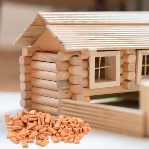 Vaguelly 200 Stück Modellbausteine für DIY Mikro Landschaft Gartenmauer Dekoration Handliche Bausteine für Sandtisch Puppenhaus und Bastelprojekte von Vaguelly