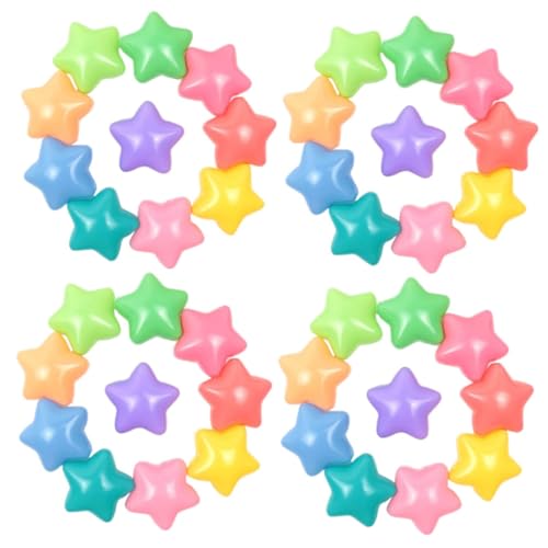 Vaguelly 200 Stück Stern- -Ball kinderzimmerdeko Room Decoration Dekoration für Kinderzimmer Dekoration kinderzimmer Gruben Bälle Spiel Ozeanbälle Bälle Sport von Vaguelly