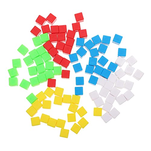 Vaguelly Sechseckiges Geometrisches Sinnesspielzeug – 200 Würfel Lernblöcke Kunststoffbausteine ​​für Kinder Lernspielzeug von Vaguelly