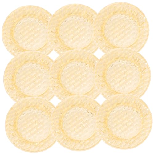 Vaguelly 20St Gewebter Papierhut Prinzessin Regal Puppenhausspielzeug Möbel bastelset bastelmaterial für Kleiner Hut DIY stütze kleine Hüte von Vaguelly
