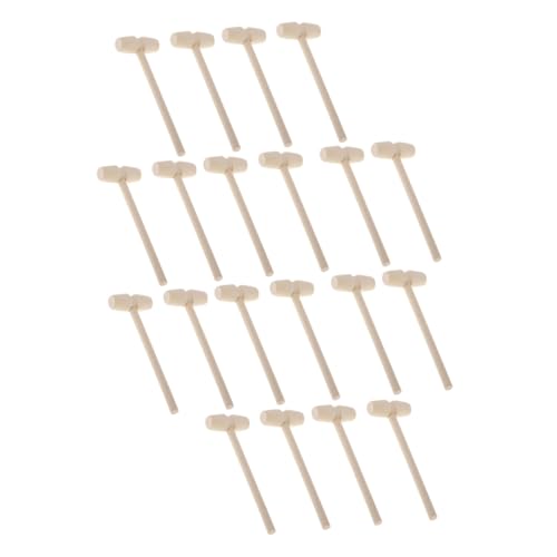 Vaguelly 20St Holzhammer holzspielzeug Hammer schlaghammer Kinderholzspielzeug Handwerksbedarf kinderhammer Trick zappelt Magnet Hammer Minihammer Bambus Vaguelly 20St Holzhammer holzspielzeug Hammer schlaghammer Kinderholzspielzeug Handwerksbedarf kinderhammer Trick zappelt Magnet Hammer Minihammer Bambus von Vaguelly