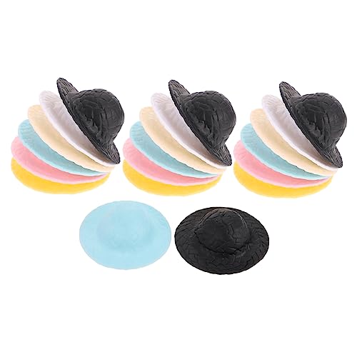 Vaguelly 20St Mini-Hut Zubehör für Babypuppen Miniatur-Puppenhüte Figuren Mini-Craft-Hüte winzig für kinderspielzeug Children Toys Mini-Hüte Miniaturhüte für Puppen Plastik Vaguelly 20St Mini-Hut Zubehör für Babypuppen Miniatur-Puppenhüte Figuren Mini-Craft-Hüte winzig für kinderspielzeug Children Toys Mini-Hüte Miniaturhüte für Puppen Plastik von Vaguelly