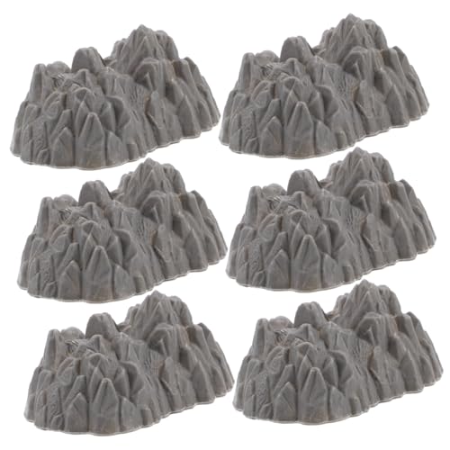 Vaguelly 6 5 cm Miniatur Steingarten Set Zarte Steingarten Ornamente für Desktop Steingarten von Vaguelly