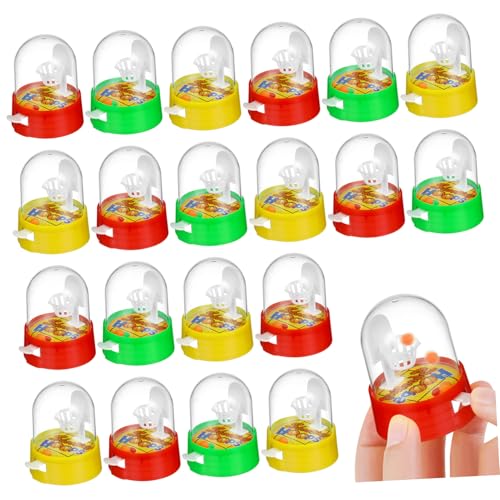 Vaguelly 20St Schießmaschine für kinderspielzeug Toys Finger fingerspiel dexte Tischspiel Tischbasketballspiel Bildungsspielzeug Plastik von Vaguelly