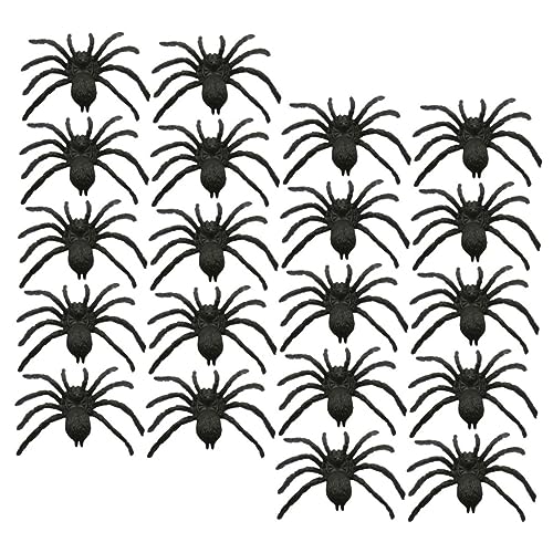 Vaguelly 20Stücke Kunststoff Spinnen Beängstigende Halloween Deko Für Grusel Events Künstliche Spinnenrequisiten Schwarz Halloween Partys Und Dekoration Vaguelly 20Stücke Kunststoff Spinnen Beängstigende Halloween Deko Für Grusel Events Künstliche Spinnenrequisiten Schwarz Halloween Partys Und Dekoration von Vaguelly