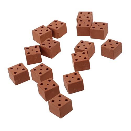 Vaguelly 20st Mini-Steine Kinderspielzeug Miniatur-wandziegel Mini-gartenziegel Ziegelmodell Miniatur-Ziegel-Ornament Feengarten Mauerziegel Miniatur-ziegeldekor Miniaturen Ton Brennen Vaguelly 20st Mini-Steine Kinderspielzeug Miniatur-wandziegel Mini-gartenziegel Ziegelmodell Miniatur-Ziegel-Ornament Feengarten Mauerziegel Miniatur-ziegeldekor Miniaturen Ton Brennen von Vaguelly