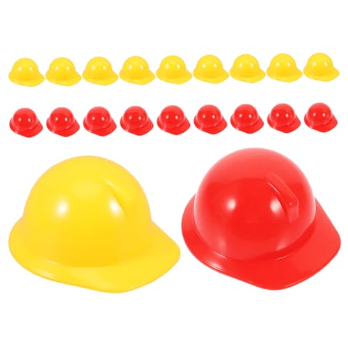 Vaguelly 20st Mini-Helm Bauhut Für Kleine Hüte Zum Basteln Schutzhelm-kostüm Schutzhelm Und Weste Für BAU Party Gefälligkeiten Baumütze Bauhüte Für Kinderparty Plastik Vaguelly 20st Mini-Helm Bauhut Für Kleine Hüte Zum Basteln Schutzhelm-kostüm Schutzhelm Und Weste Für BAU Party Gefälligkeiten Baumütze Bauhüte Für Kinderparty Plastik von Vaguelly
