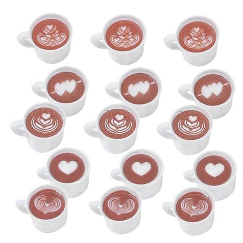 Vaguelly Miniatur-kaffeetassen Aus Kunstharz 20er-Pack Mini-tassen Im Landhausstil Für Puppenhaus-Dekoration Kleiner Kaffee-Charm Schmuckherstellung Vaguelly Miniatur-kaffeetassen Aus Kunstharz 20er-Pack Mini-tassen Im Landhausstil Für Puppenhaus-Dekoration Kleiner Kaffee-Charm Schmuckherstellung von Vaguelly