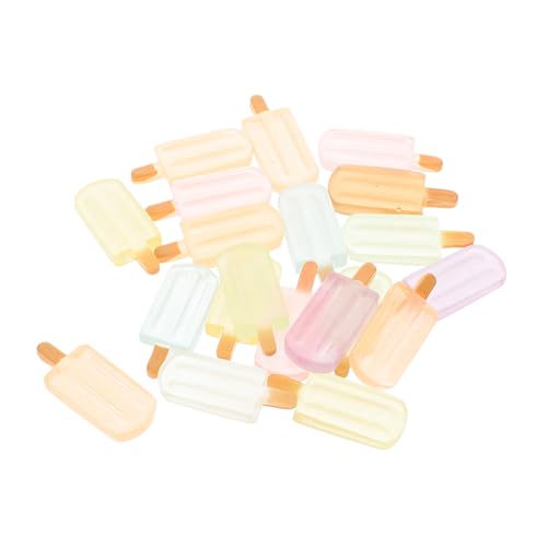 Vaguelly Leuchtende Mini-Eiscreme-harzmodelle 20 Stück Zubehör Mini-lebensmittelanhänger für Die Basteldekoration Von Jungen und Mädchen Vaguelly Leuchtende Mini-Eiscreme-harzmodelle 20 Stück Zubehör Mini-lebensmittelanhänger für Die Basteldekoration Von Jungen und Mädchen von Vaguelly
