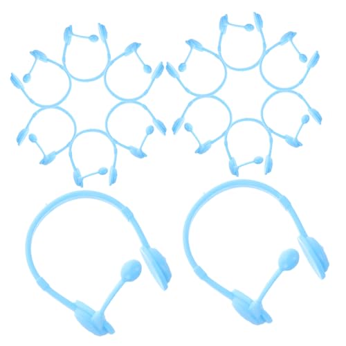 Vaguelly Decor 20 Stücke Mini Headset Realistische Simulation Headset Für Puppenhaus Für Dekorationen von Vaguelly