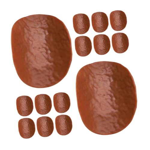 Vaguelly Gefälschte Hamburger Kartoffelchips Set 20-TLG. Hamburger Kartoffelspielzeug Aus Kunststoff Realistische Simulation Lebensmittel Requisiten Zur Präsentation von Vaguelly