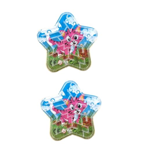 Vaguelly 24 STK Labyrinth-Puzzle-Brettspiel kindergeburtstags mitgebsel Magnetisches Brettspiel Spielzeuge Schachbrett Magnetisches Labyrinth-Spiel für Kinder Palme Kleinkind von Vaguelly