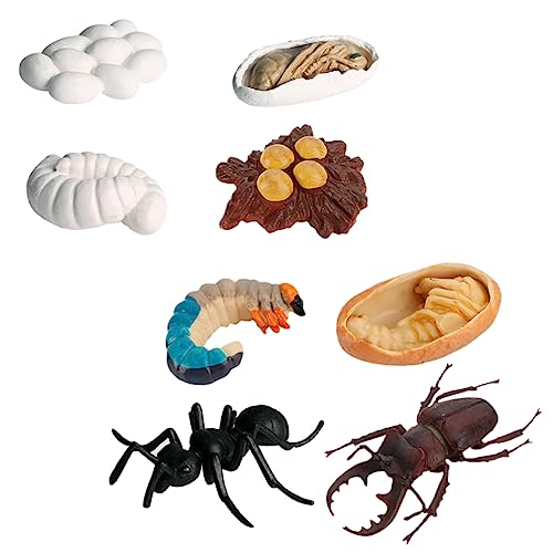 Vaguelly Lernspielzeug 24 STK Tiermodell- Modelle Anzeigen Puzzle-Spielzeug Entwicklungsspielzeug Insektenspielzeugmodell Spielzeuge Plastik Frosch Figur PVC Meeresschildkröte von Vaguelly