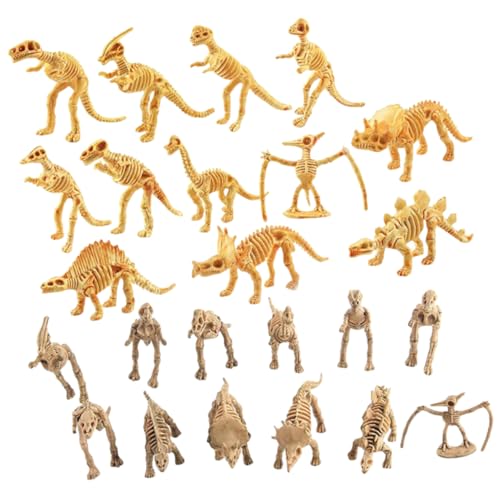 Vaguelly 24stücke Teiliges Dinosaurier- Simulierte Für Lernspielzeug Praktischer Fähigkeiten Für Dinosaurier-themenpartys Dekoration von Vaguelly
