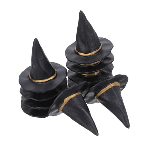 Vaguelly 24 Stück Hexenhut-flaschenaufsätze – Halloween-miniatur-hexenhüte, Puppenhaus-weinaufsätze, Halloween-dekorationen, Partyzubehör, Diy-bastelzubehör Vaguelly 24 Stück Hexenhut-flaschenaufsätze – Halloween-miniatur-hexenhüte, Puppenhaus-weinaufsätze, Halloween-dekorationen, Partyzubehör, Diy-bastelzubehör von Vaguelly