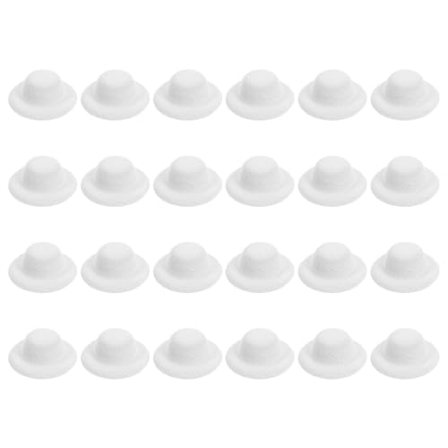 Vaguelly 24 Stück Mini-Zylinder: Mini-Zylinder aus Filz – kleine Bastelkappen zum Basteln, Puppenzubehör, Weihnachtsfeier-Ornamente – Puppenparty-Dekoration Vaguelly 24 Stück Mini-Zylinder: Mini-Zylinder aus Filz – kleine Bastelkappen zum Basteln, Puppenzubehör, Weihnachtsfeier-Ornamente – Puppenparty-Dekoration von Vaguelly