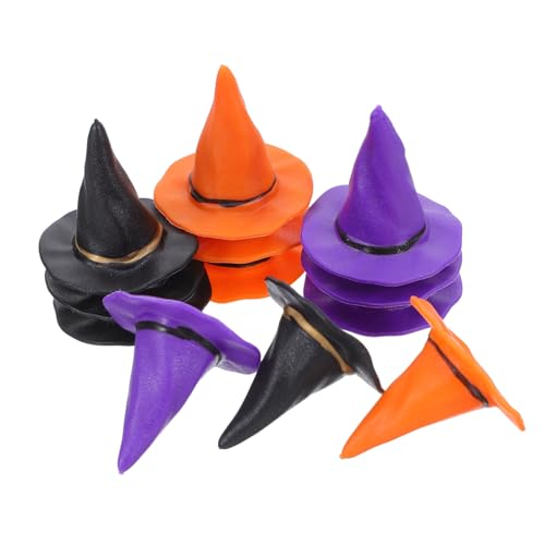 Vaguelly Stück Süße Hexenhüte für Flaschenverschlüsse Dekoration für Partys Puppenstuben und DIY Bastelbedarf Wiederverwendbar Vaguelly Stück Süße Hexenhüte für Flaschenverschlüsse Dekoration für Partys Puppenstuben und DIY Bastelbedarf Wiederverwendbar von Vaguelly